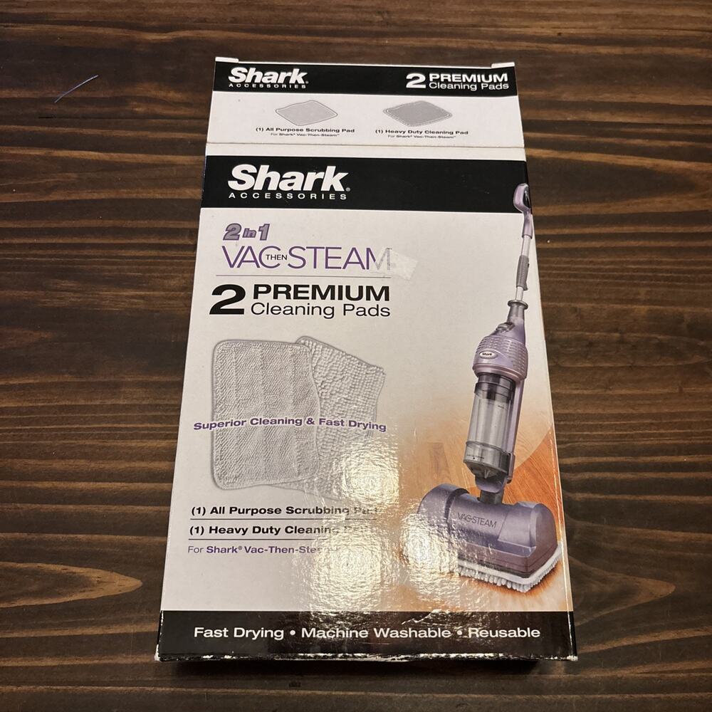 Shark - Vac-Then-Steam Mop Pads XT2010WM New